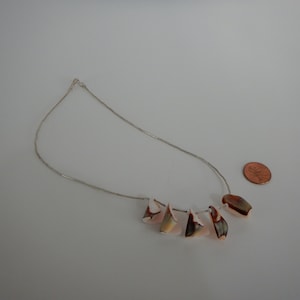Vintage Silver and Shell Necklace