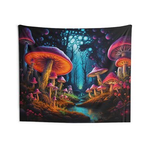 Mushroom Forrest Tapestry