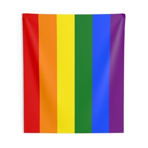 Pride Flag Tapestry