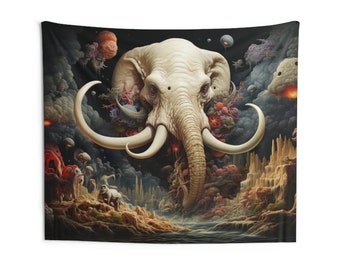 Captivating Elephant Tapestry