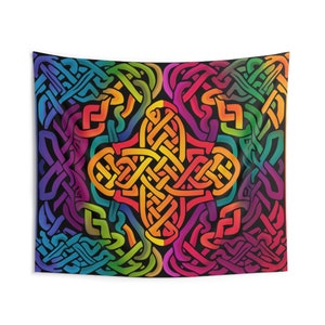 Celtic Rainbow Tapestry