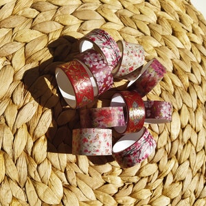 ROUGE - Pack mystère de washi/masking tapes