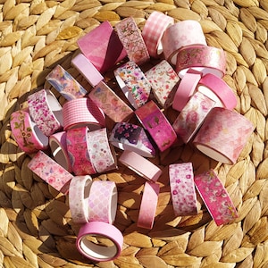 ROSE - Pack mystère de washi/masking tapes