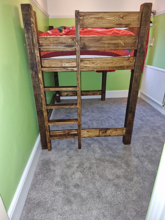 Rustic Cabin Bed Etsy UK