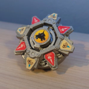 FULL METAL Beyblade Draciel MS (Stainless Steel)