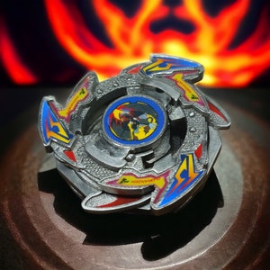 FULL METAL Beyblade - Dark Dranzer (Stainless steel)