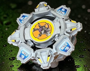 FULL METAL Beyblade Draciel F (Stainless steel)