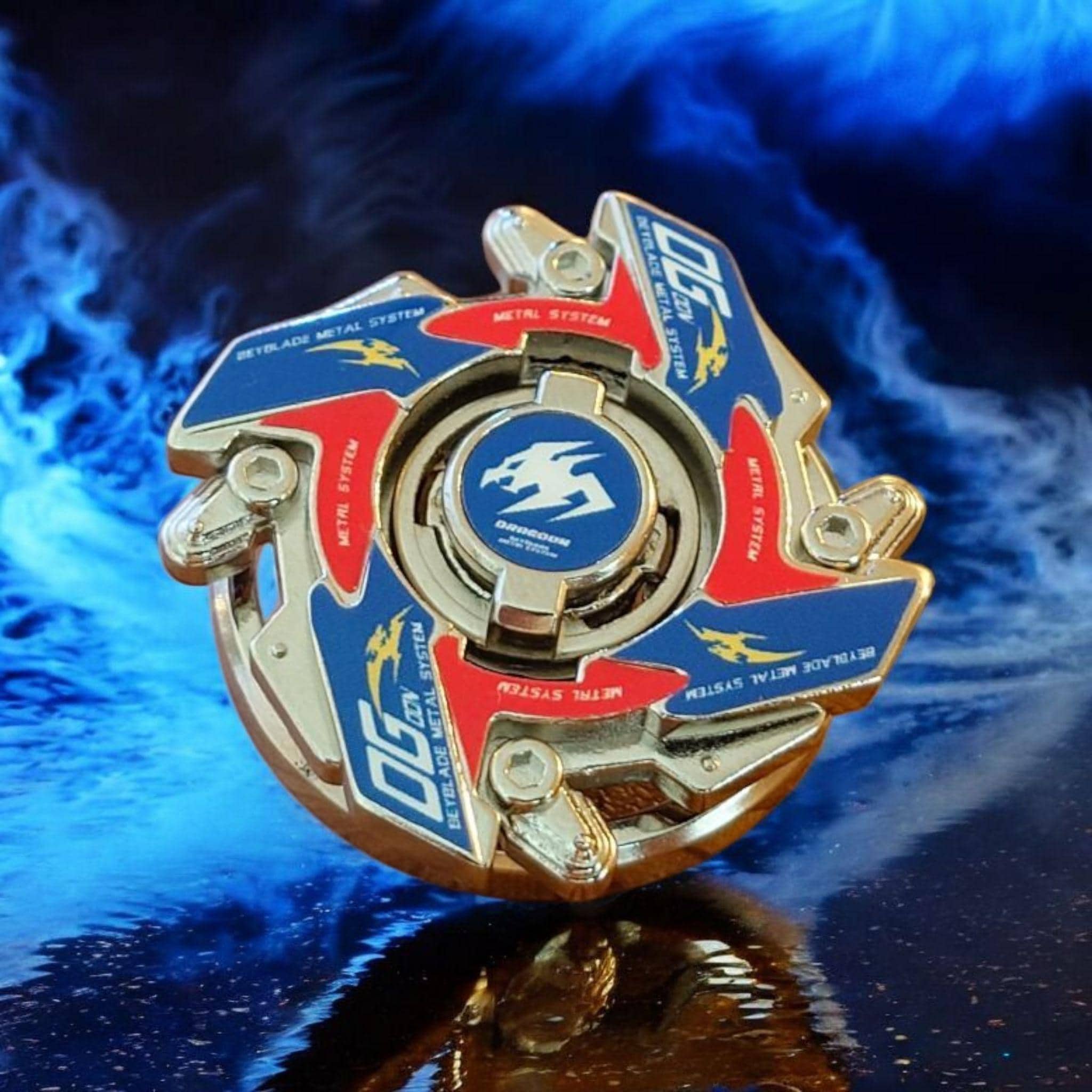 Full Metal Beyblade Dragoon MS - HMS Repro (zinc-nickel Plated) - Etsy