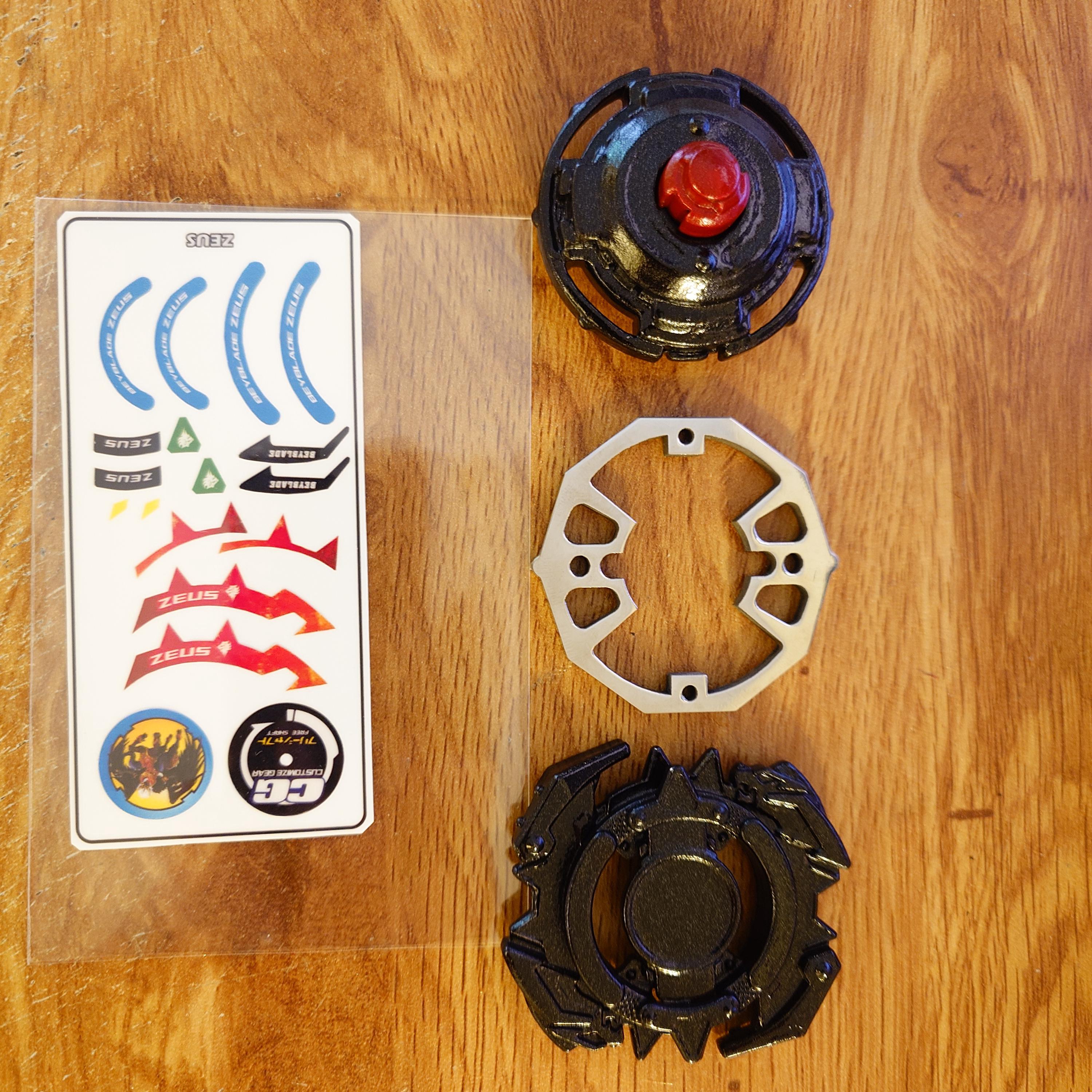 FULL METAL Beyblade Zeus (g-revolution) (stainless Steel) - Etsy
