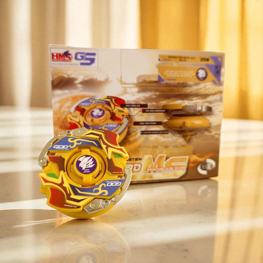 Beyblade Shining God MS - HMS Repro (standard Version) - Etsy