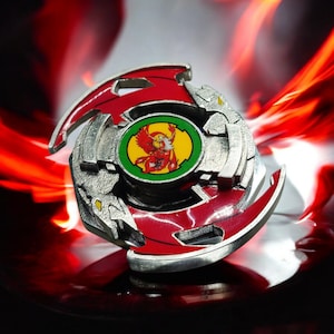 FULL METAL Beyblade Dranzer S ANIME Version (Stainless steel)