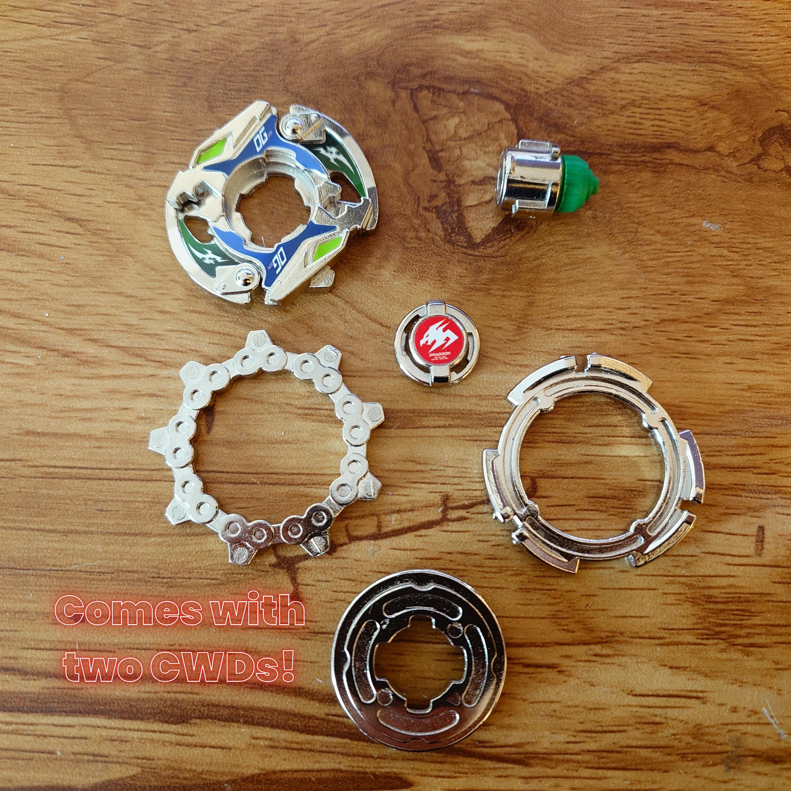 Full Metal Beyblade Dragoon MF - HMS Repro (zinc+nickel Plated) - Etsy