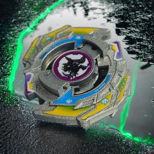 FULL METAL Beyblade Draciel V2 (Stainless steel)