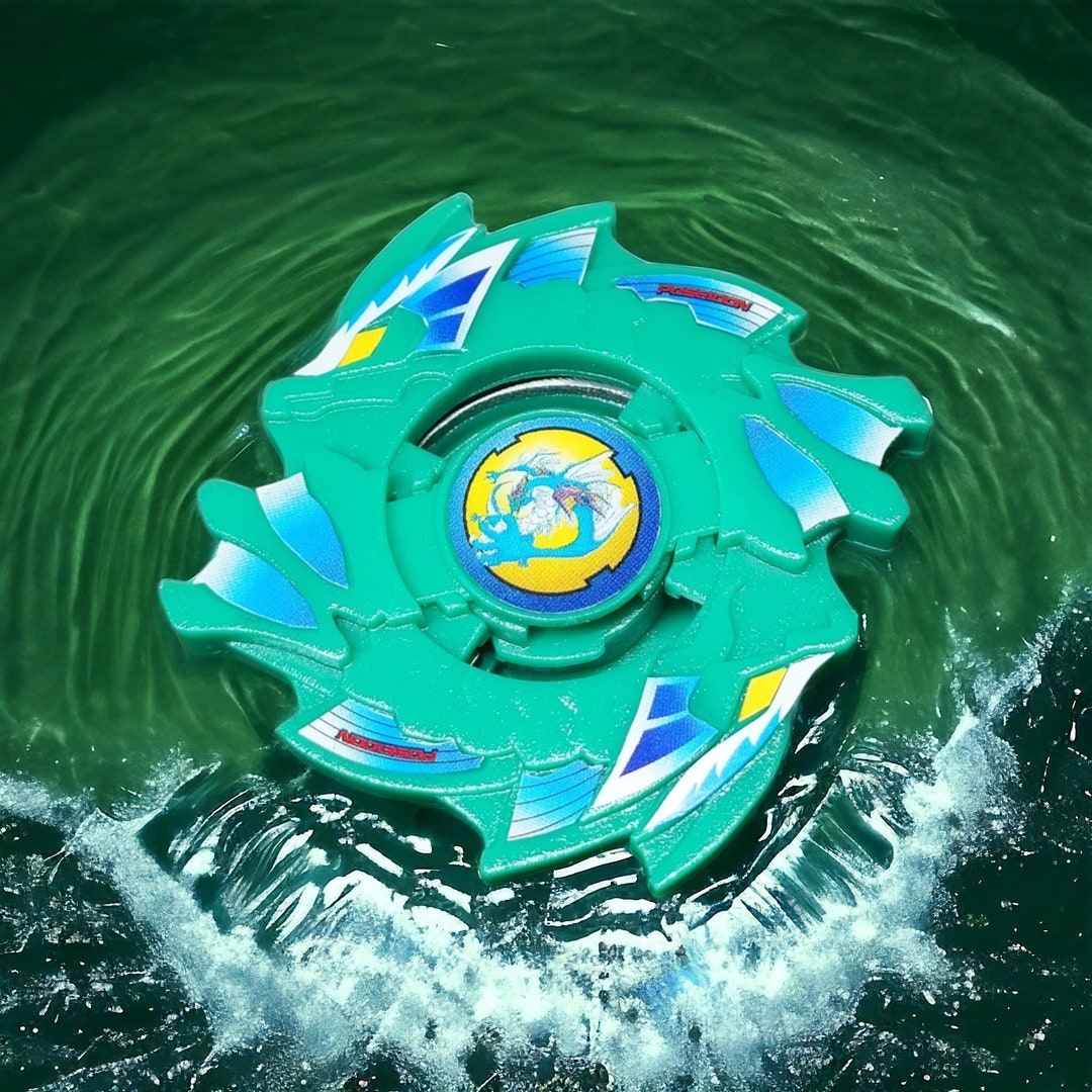 Beyblade Poseidon - (custom) - Etsy