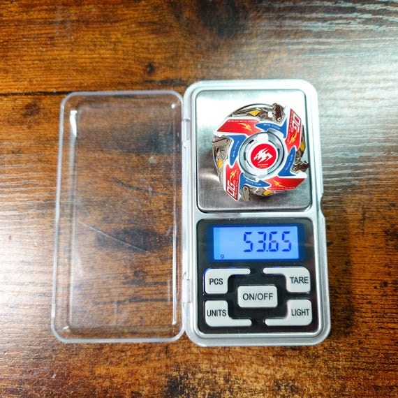 Full Metal Beyblade Dragoon MSUV - HMS Repro (zinc+nickel Plated