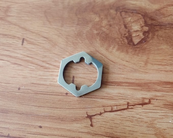 Beyblade: 6 zware schijven: kunststof (roestvrij staal)