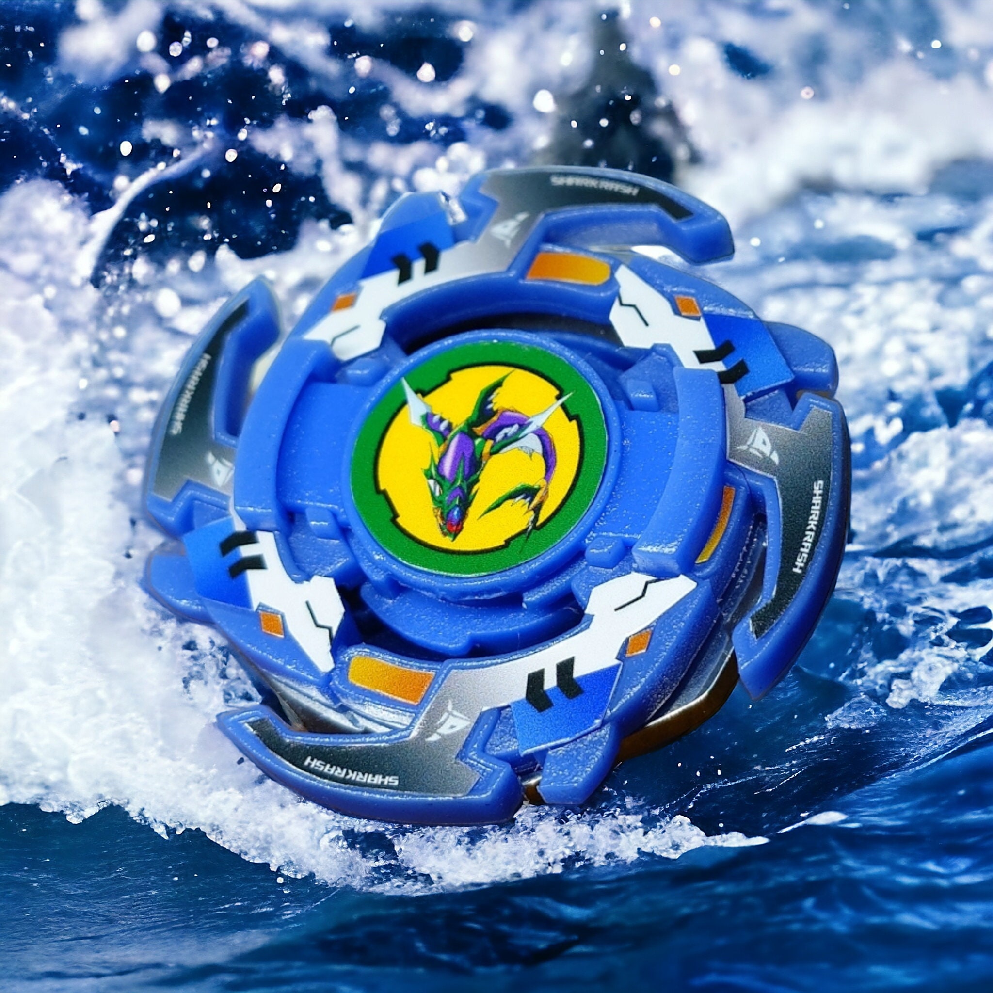 ベイブレード シャークラッシュ（カスタム） - Etsy 日本