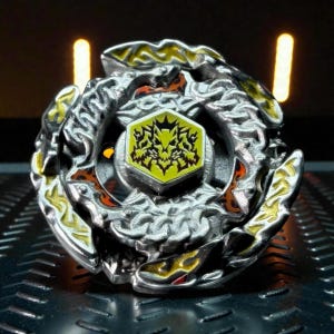 Beyblade Hades Kerbecs BD145DS de metal completo (Metal Fight) (Acero inoxidable)