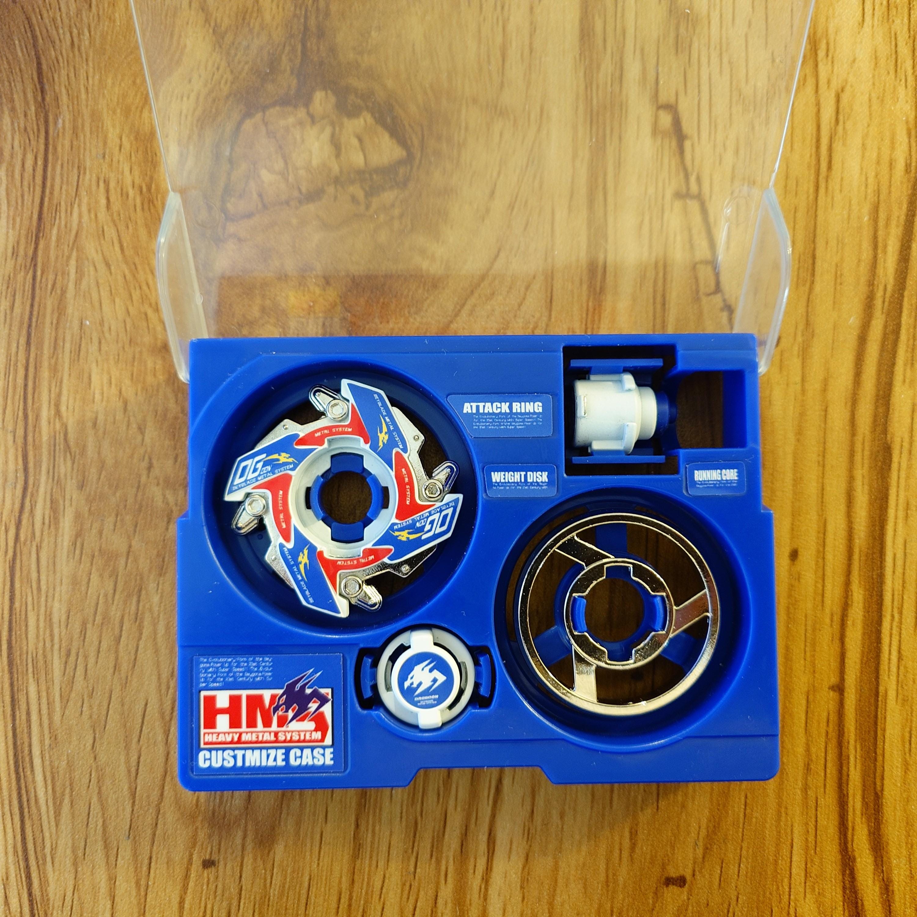 Full Metal Beyblade Dragoon MS - HMS Repro (zinc-nickel Plated) - Etsy