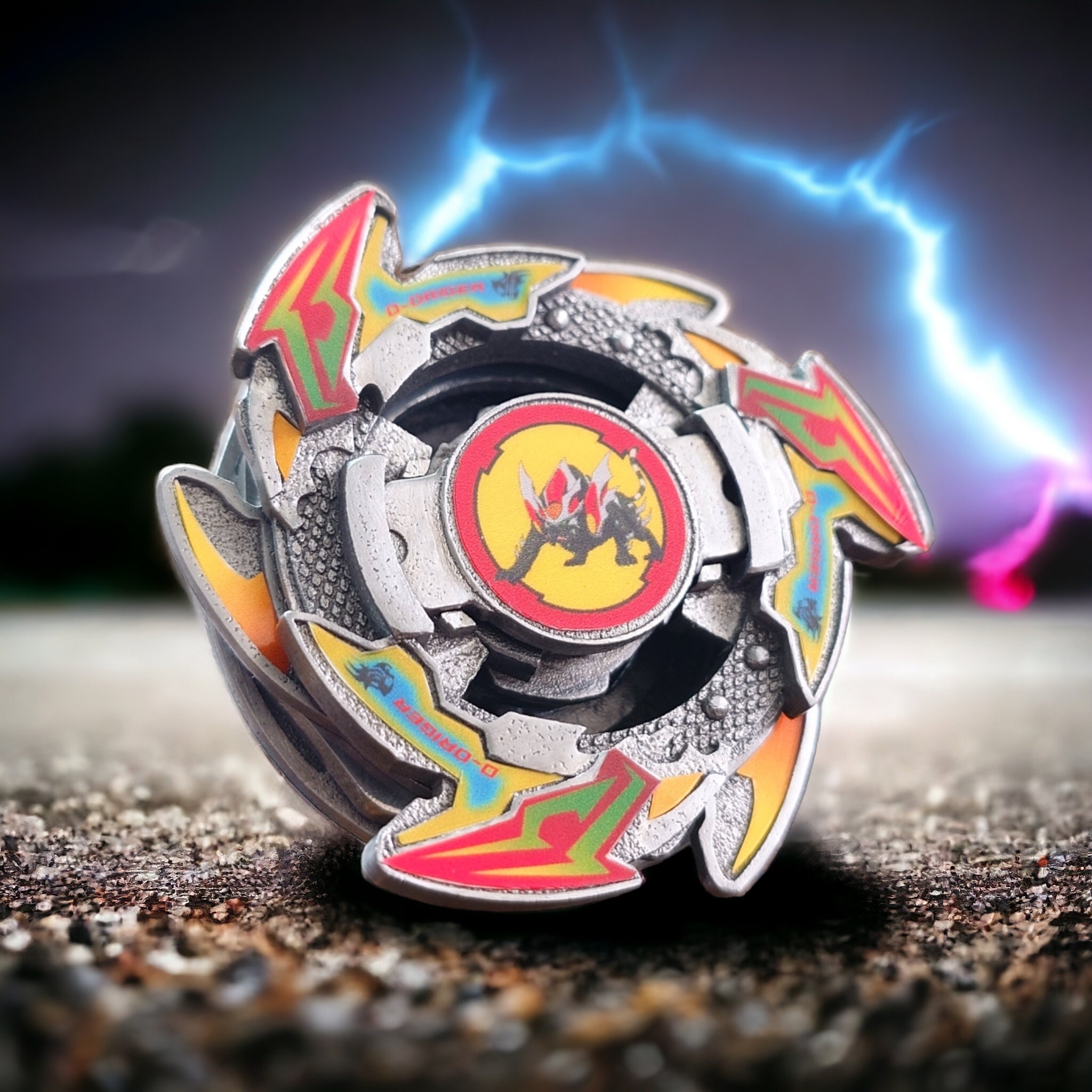 FULL METAL Beyblade - Dark Driger (stainless Steel) - Etsy