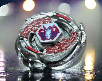 FULL METAL Beyblade Galaxy Pegasus W105R2F (Stainless Steel)