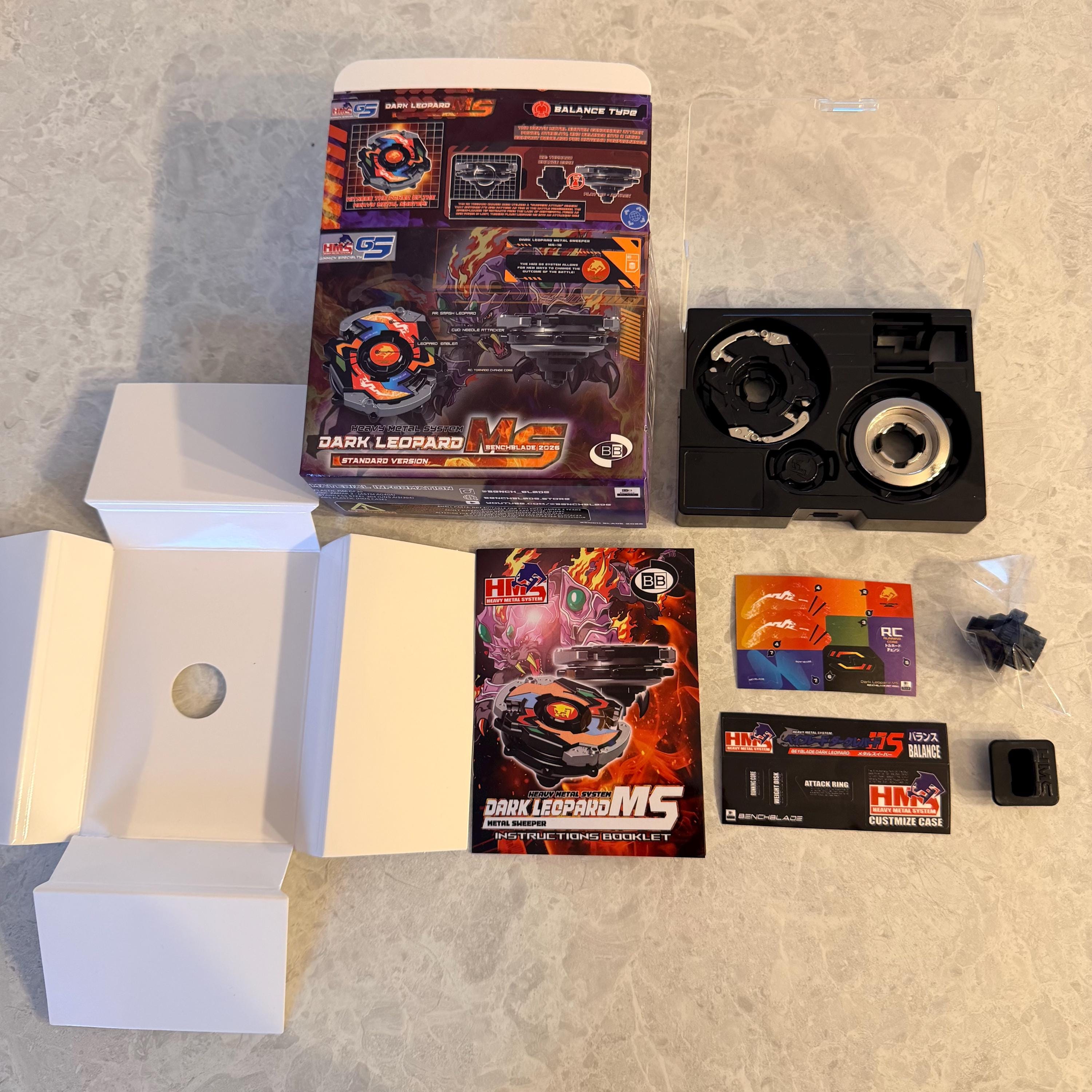 Beyblade Dark Leopard MS - HMS Repro (standard Version) - Etsy