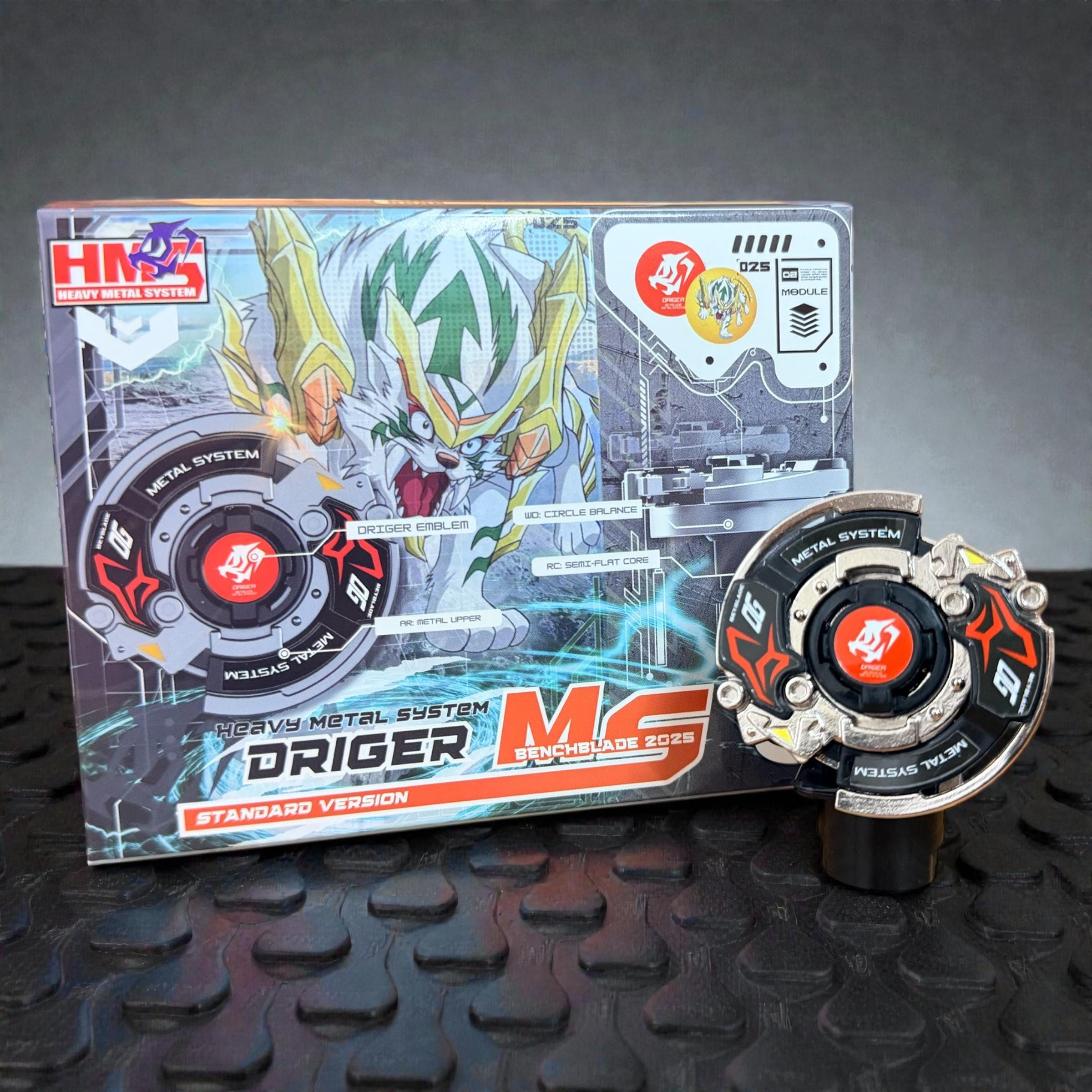 Beyblade Driger MS - HMS Repro (standard Version) - Etsy