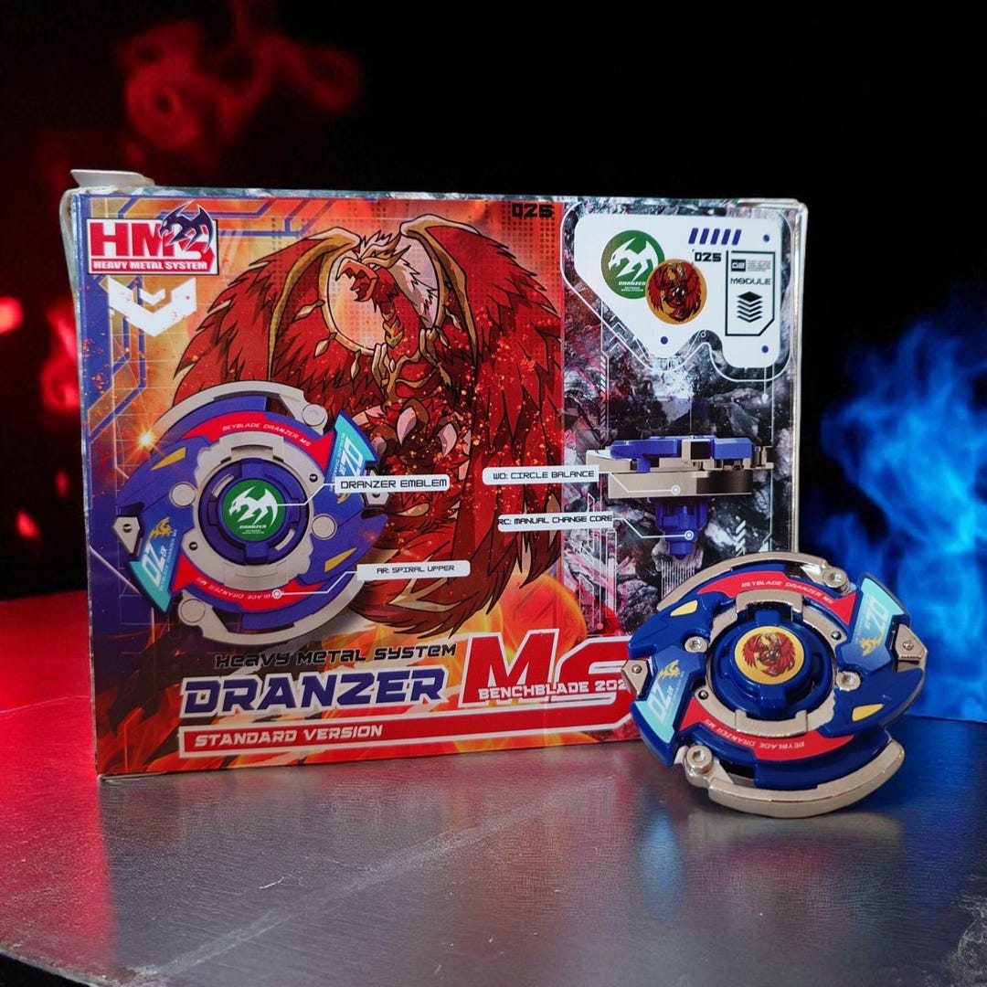 Beyblade Dranzer MS - HMS Repro (standard Version) - Etsy