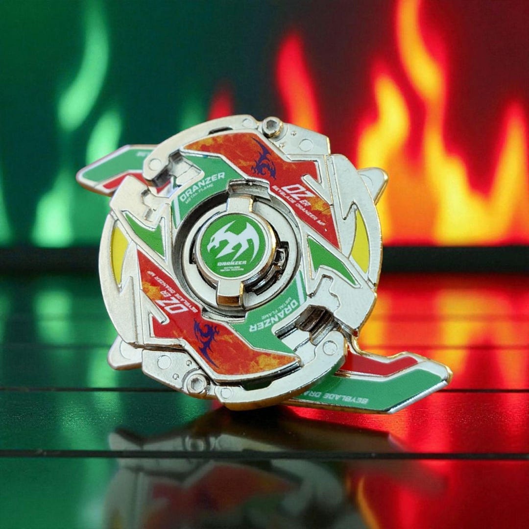 Full Metal Beyblade Dranzer MF - HMS Repro (zinc+nickel Plated) - Etsy