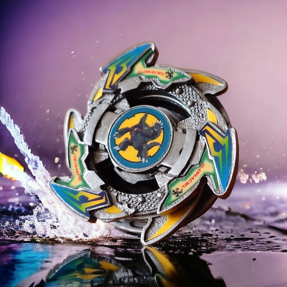 メタルコレクション ジーランス　ルリリ　デルビル FULL METAL Beyblade - Dark Draciel (stainless Steel) - Etsy