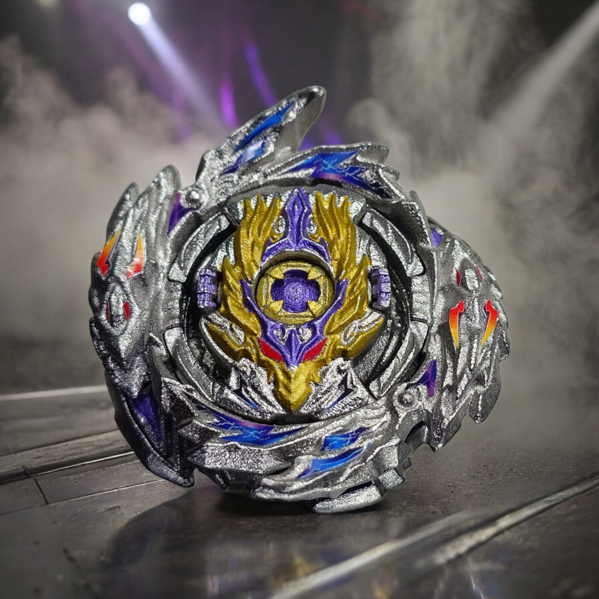 FULL METAL Beyblade - Rage Longinus Destroy' 3A (Burst) (Stainless Steel) - Ultra enthusiast - Limited release
