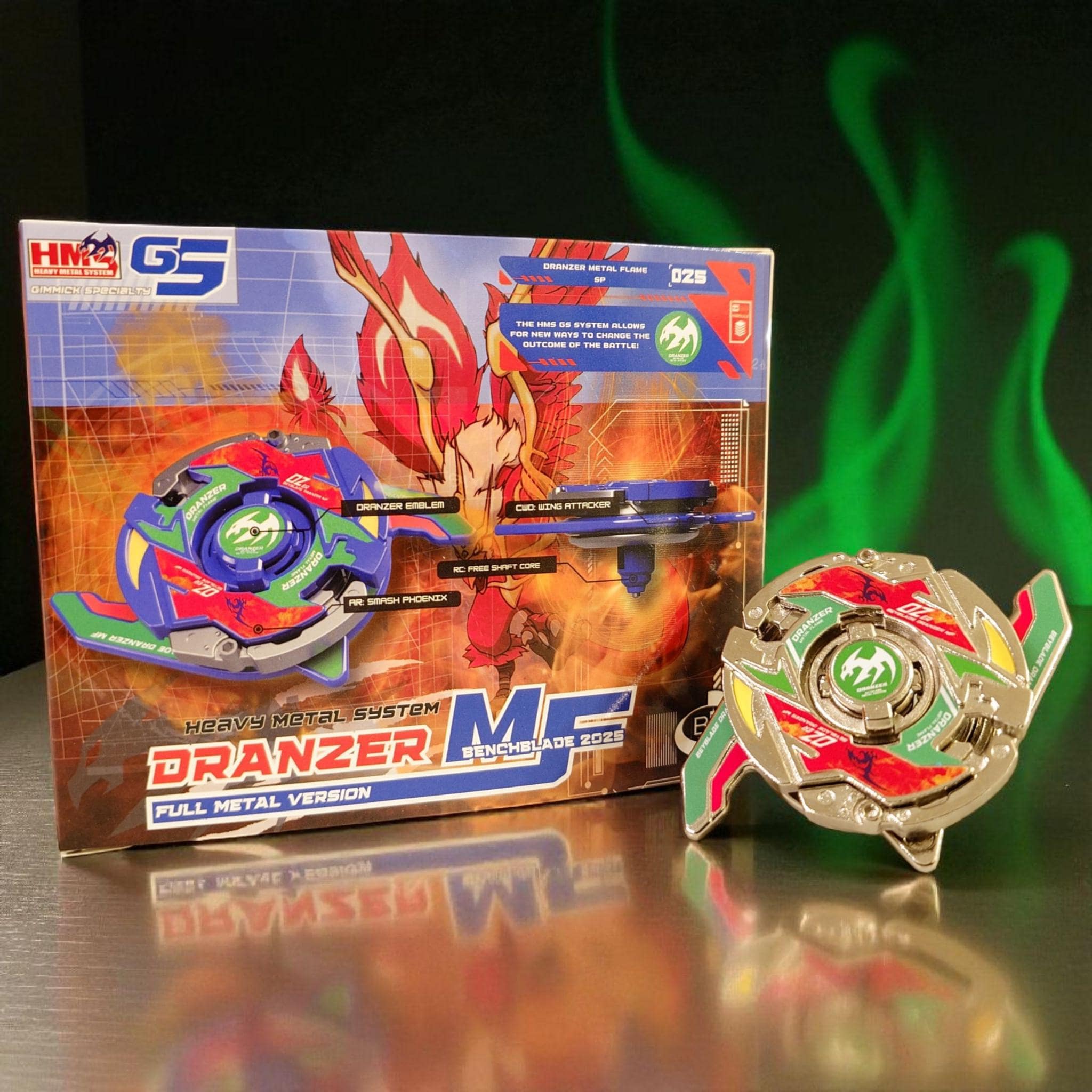フルメタルベイブレード ドランザー MF - HMS レプリカ（亜鉛+ニッケル
