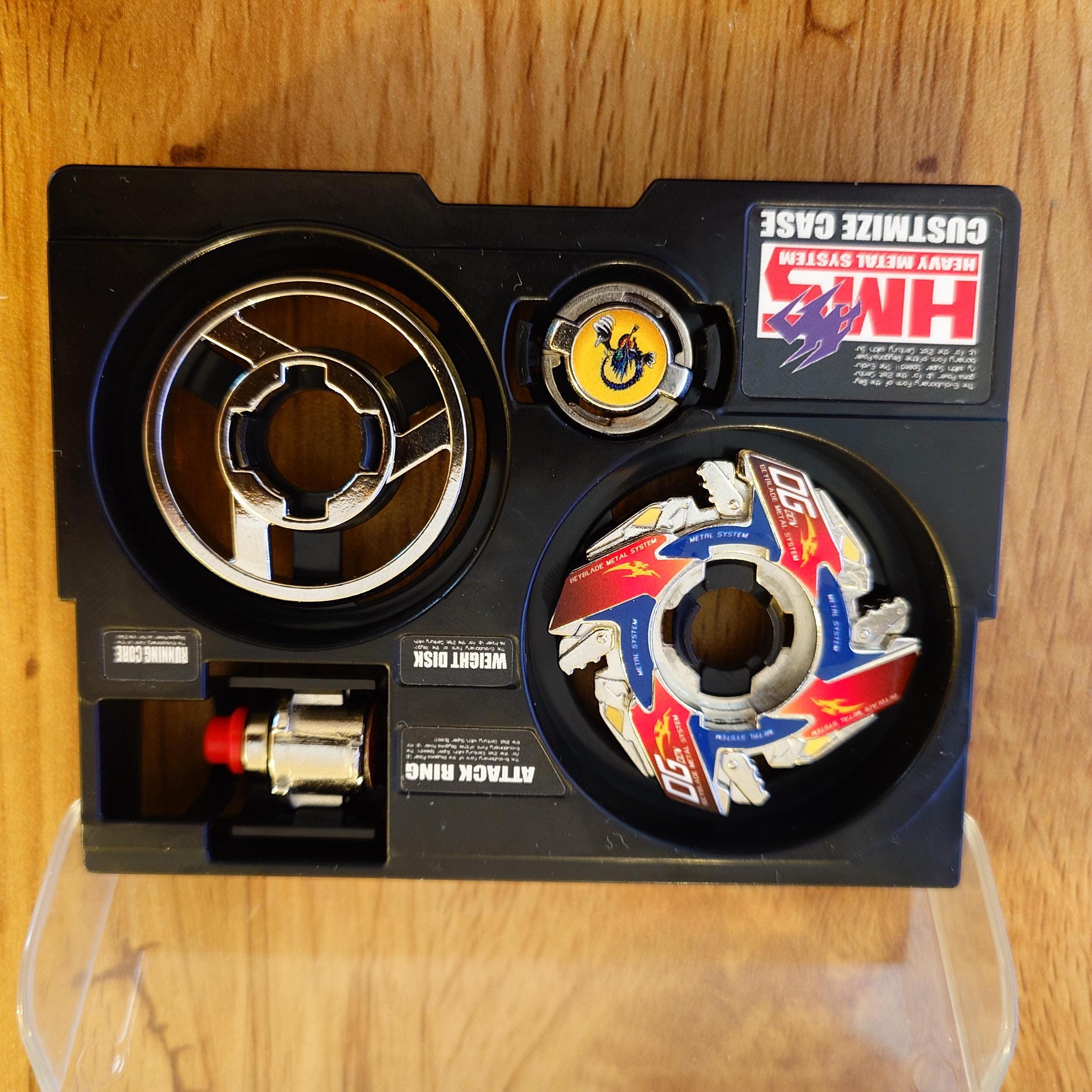 Full Metal Beyblade Dragoon MSUV - HMS Repro (zinc+nickel Plated