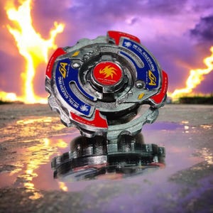 FULL METAL Beyblade Gaia Dragoon MS (Stainless Steel)