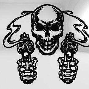 Gangster Dxf Svg Png Files Gangster Svg Skull Weapon - Etsy Australia