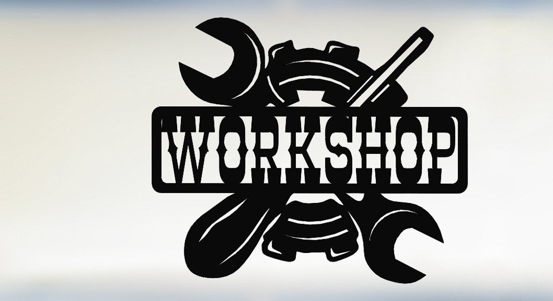Workshop Svg Dxf Png Files Workshop Dxf Laser Cut - Etsy