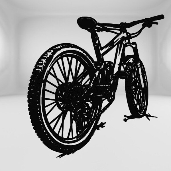 Mountain Biking Dxf for Plasma Etsy