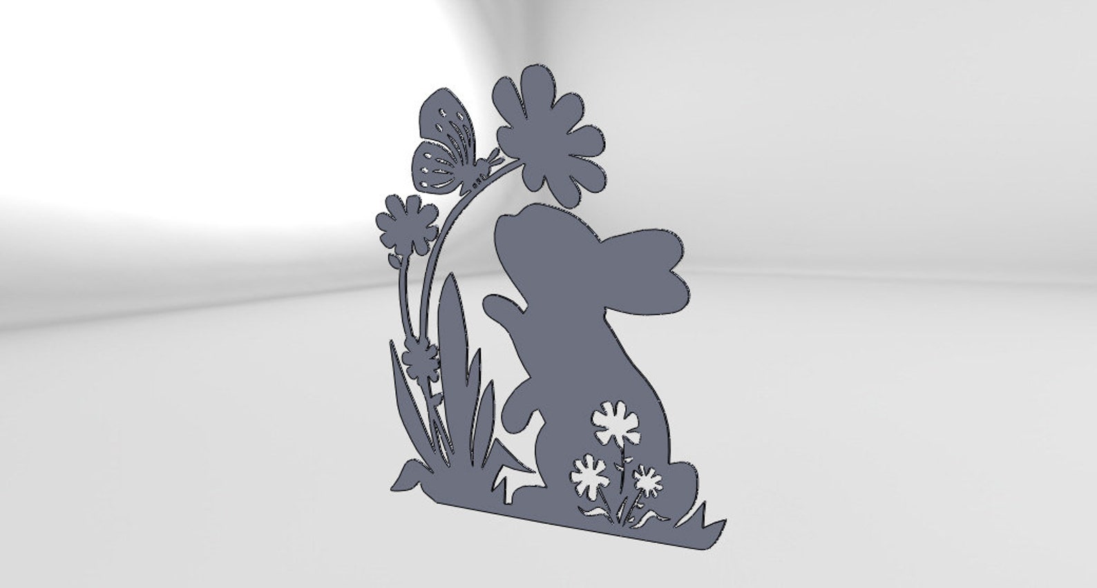 Osterhase Dxf Svg Png Dateien Laser cut Ostern Etsy.de