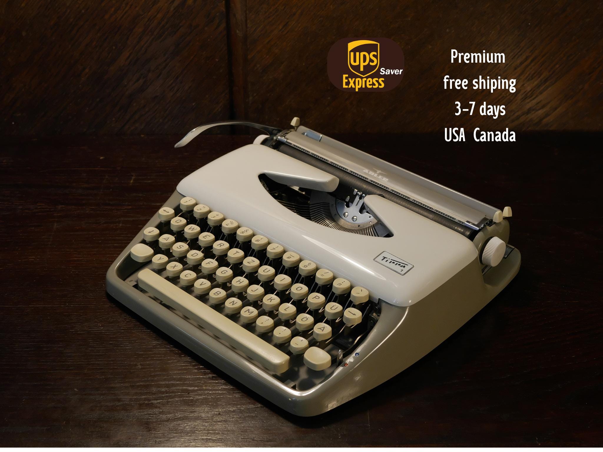 Adler typewriter - Etsy 日本