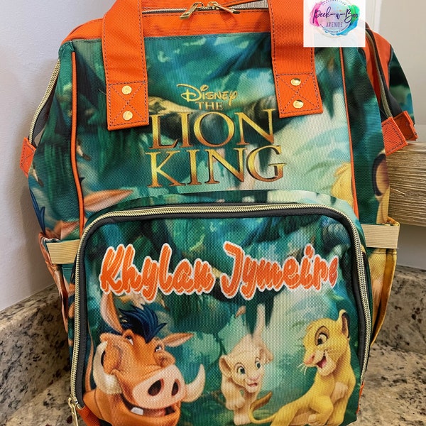 Lion King Diaper Bag