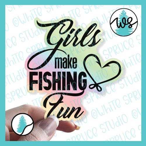 Fish MYSTERY PACKS Vinyl Decal Sticker, Outdoor Girl, Fishing Girl, Girl  Decals, Car , Tackle Box Sticker, Reel Girls Fish 