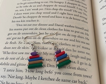 Book Stack Earrings