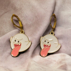 Cartoon Ghost Earrings