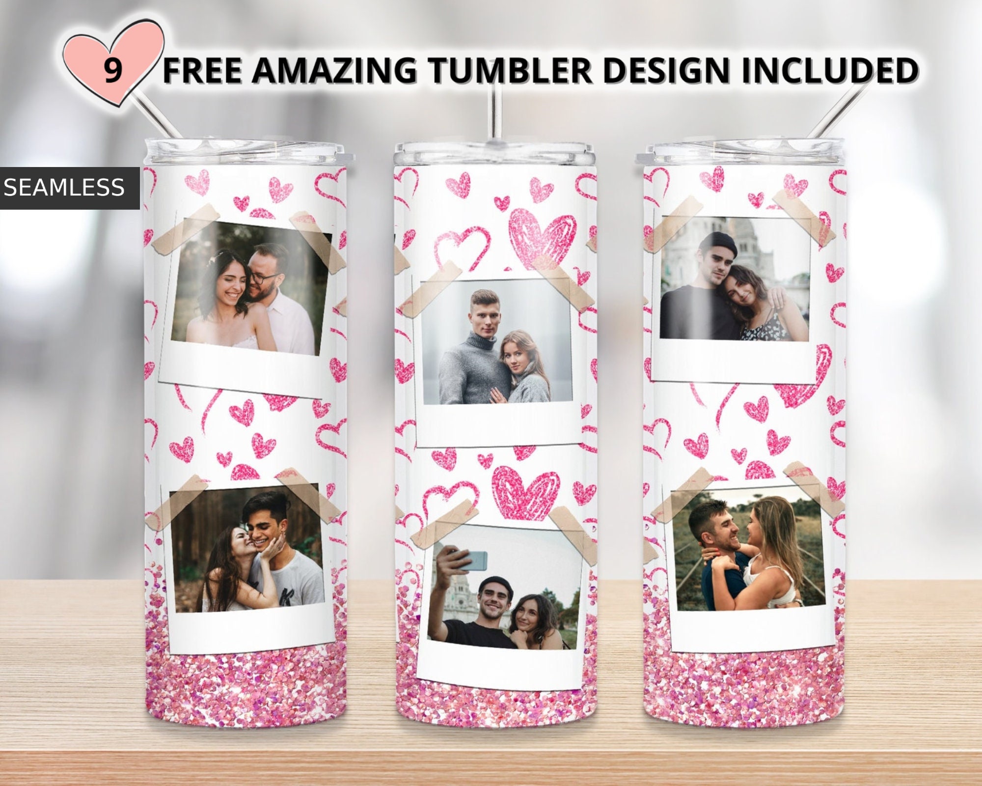 Pink Glitter Mini Sweet Love main image 1