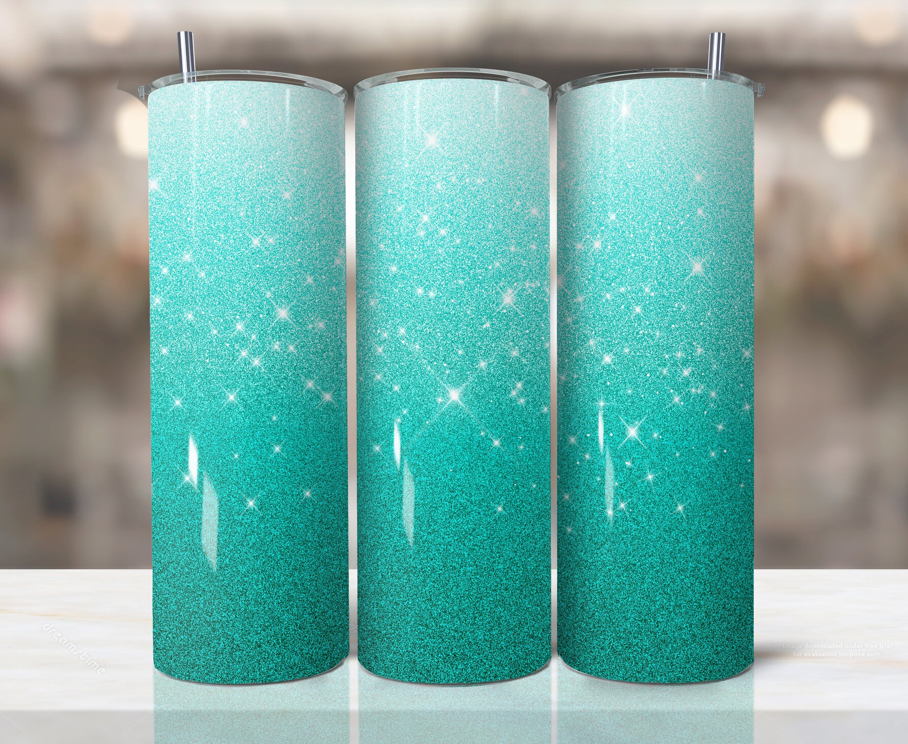 LV Teal and Grey PNG Tumbler Wrap – Glitter N Glitz Designs