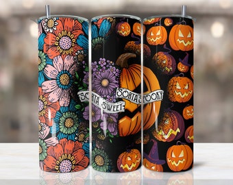 Halloween Tumbler Design | Sublimation Designs Downloads, Digital download, 20 oz tumbler sublimations, Digital file, tumbler wrap