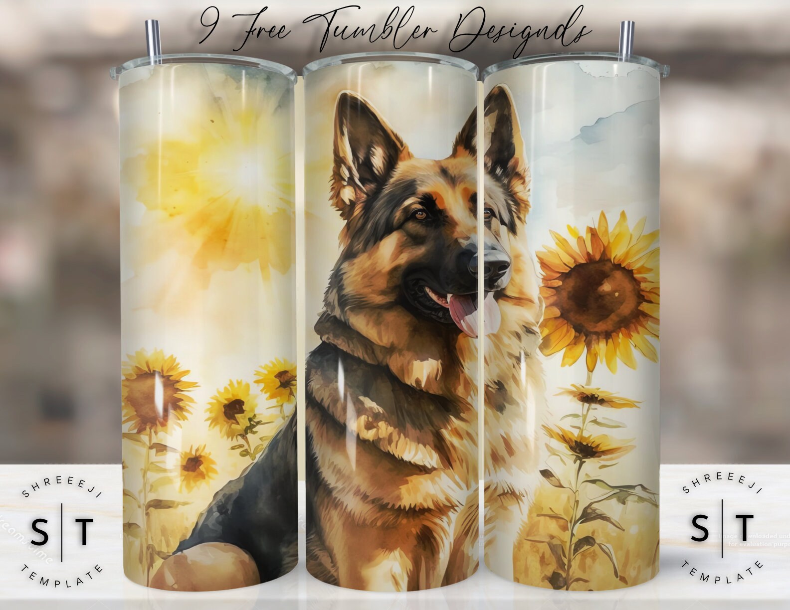 German Shepherd Tumbler German Shepherd Tumbler