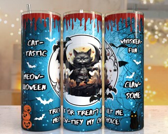 Sorcière D'halloween Avec Citrouille Sculptée Et Chat Noir. Femme De Dessin Animé Pour Le