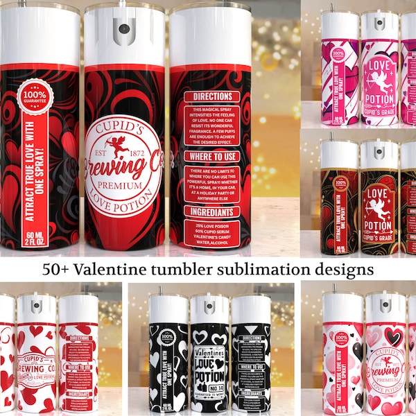 50+ Valentine tumbler bundle 20oz Skinny Tumbler Sublimation Designs, Valentine PNG File Digital Download,tumbler png,tumbler sublimation