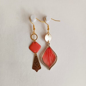 Asymmetrical earrings